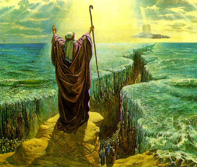  call him Moses, because he parts the waves.